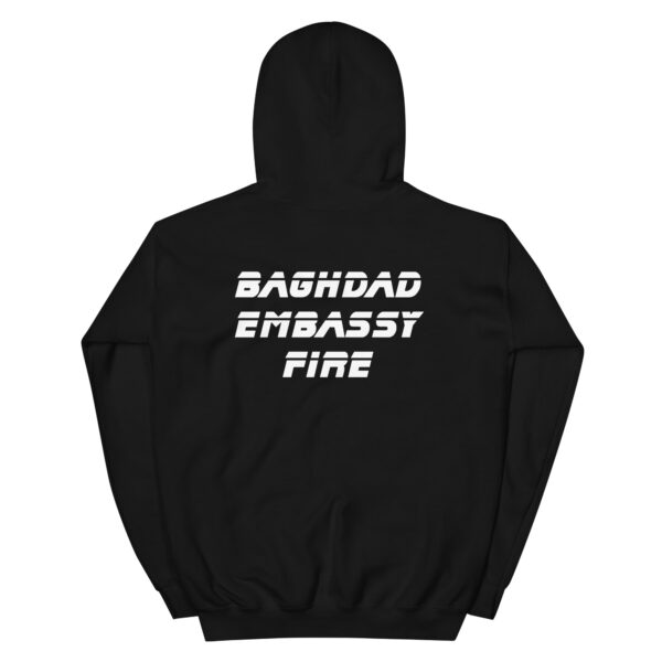 Baghdad Embassy Unisex Hoodie - Image 3