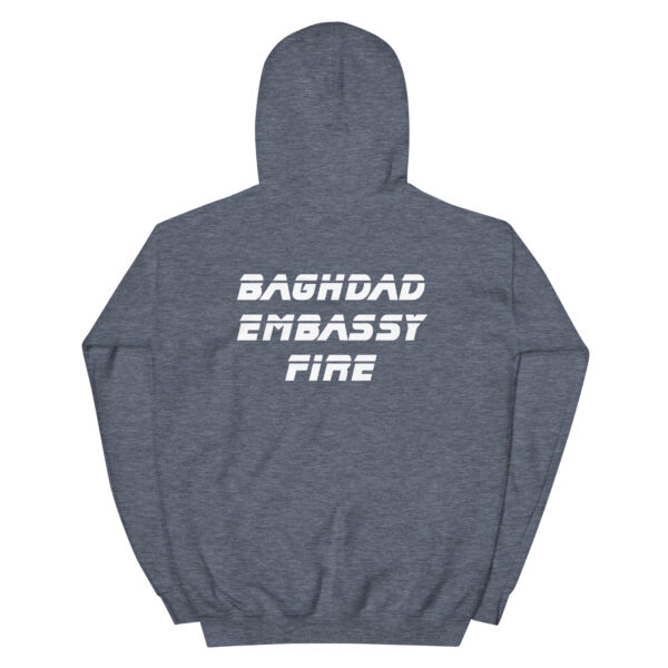 Baghdad Embassy Unisex Hoodie - Image 10