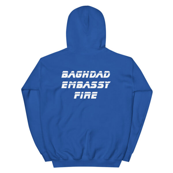 Baghdad Embassy Unisex Hoodie - Image 8