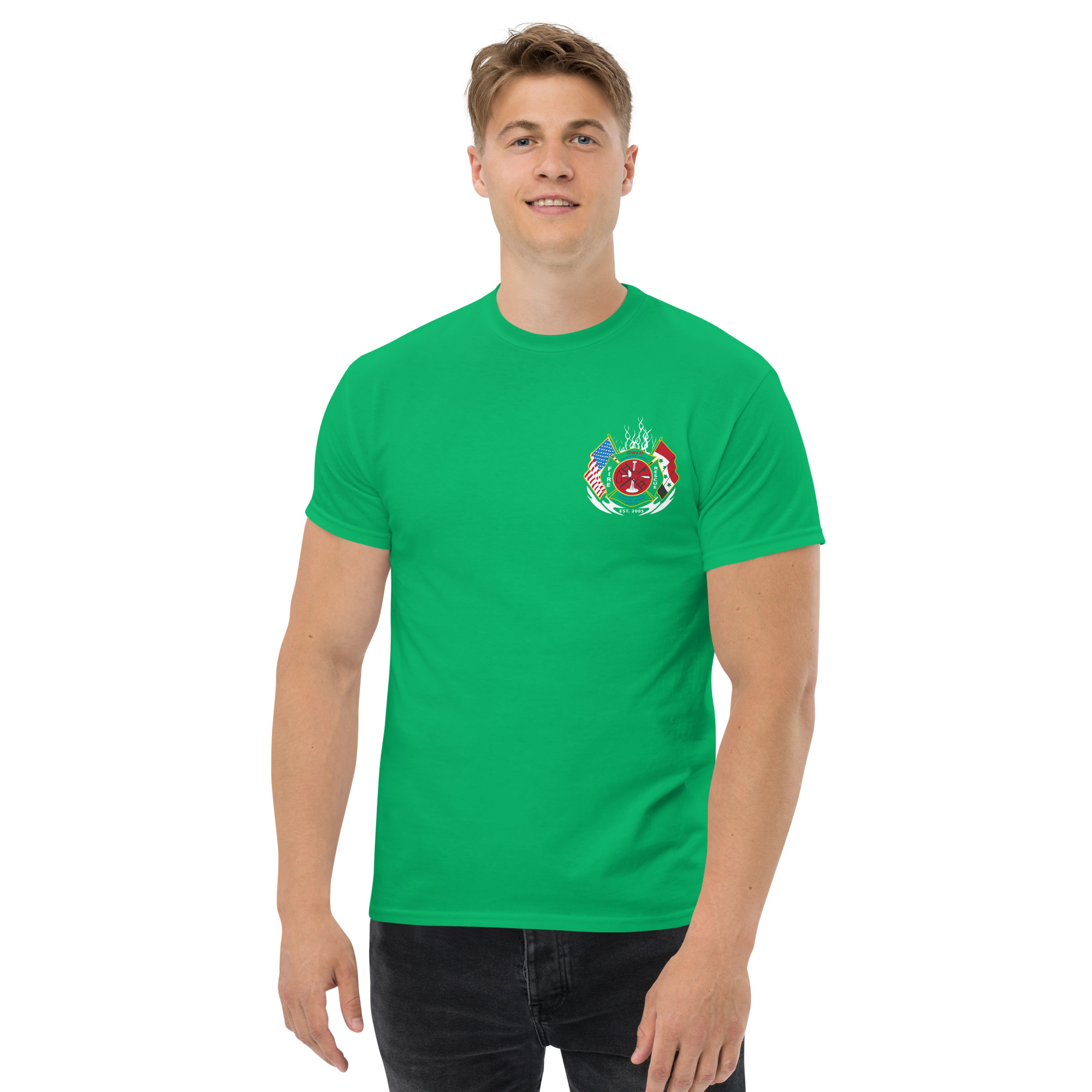 Q-West FD Iraq Unisex classic tee - Image 7