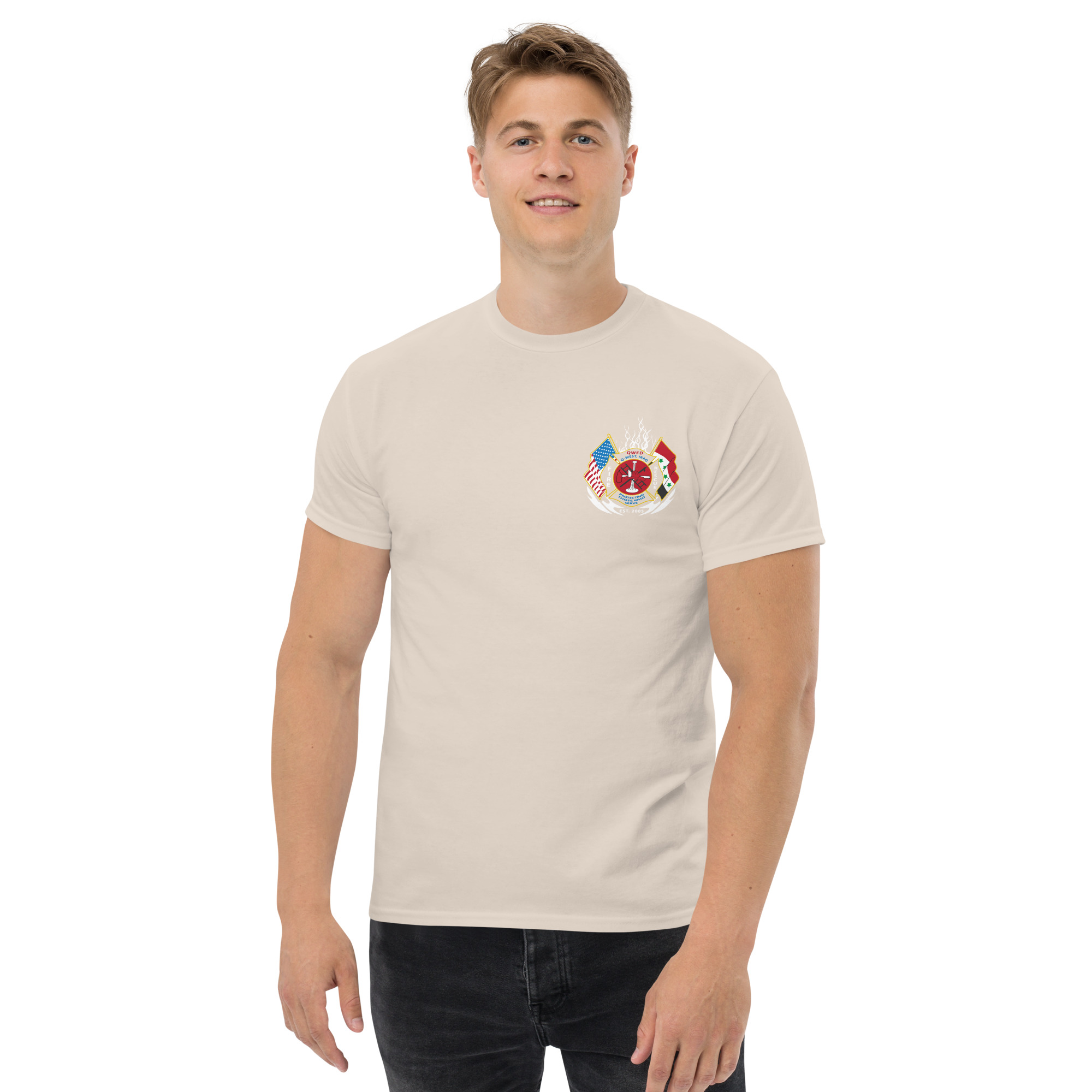 Q-West FD Iraq Unisex classic tee - Image 31
