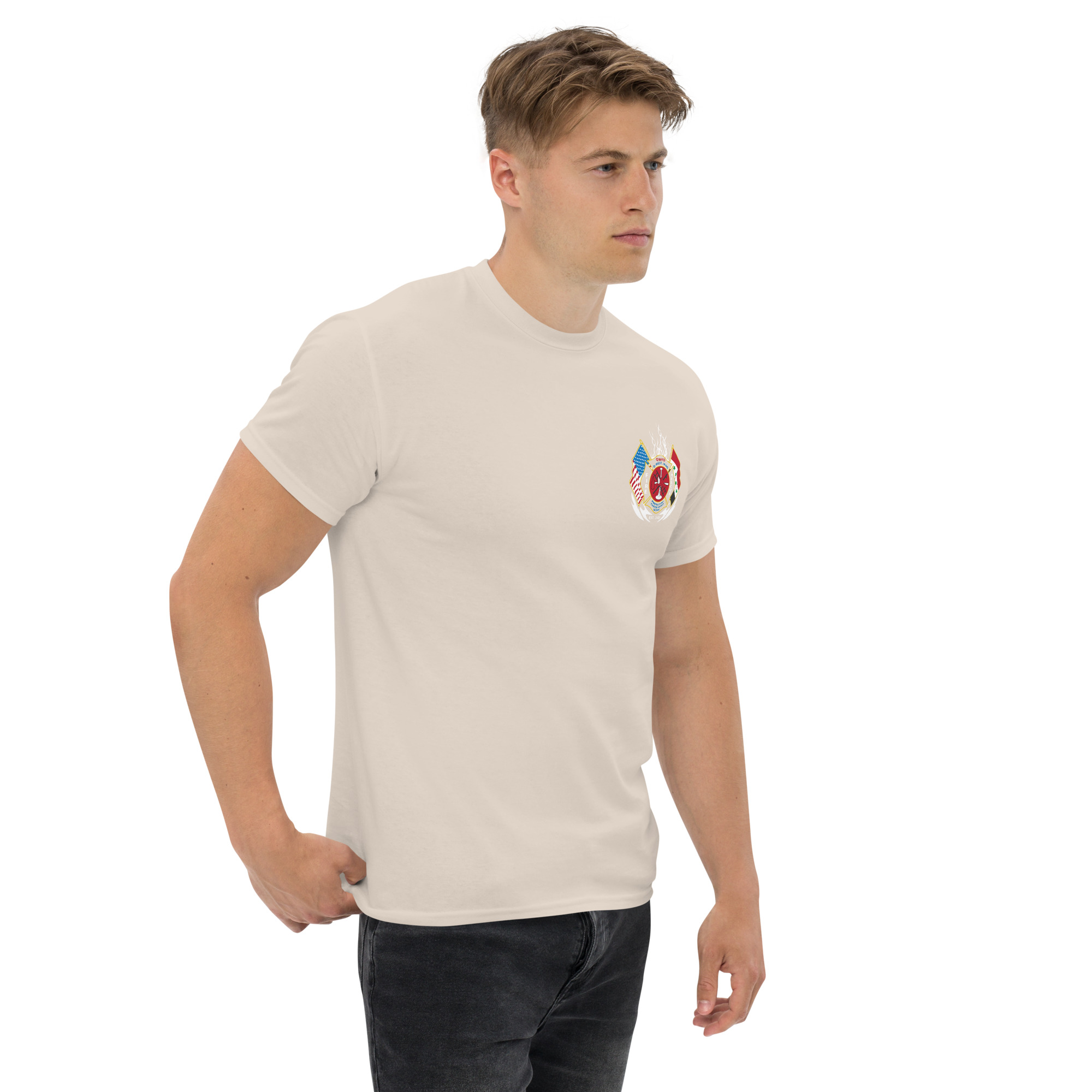 Q-West FD Iraq Unisex classic tee - Image 36