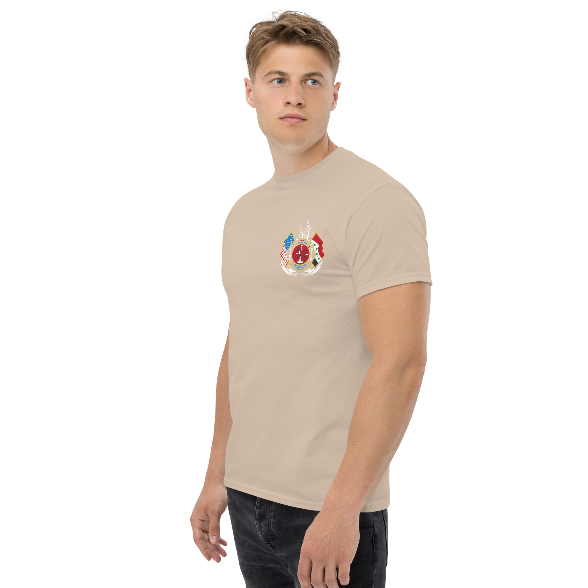Q-West FD Iraq Unisex classic tee - Image 28