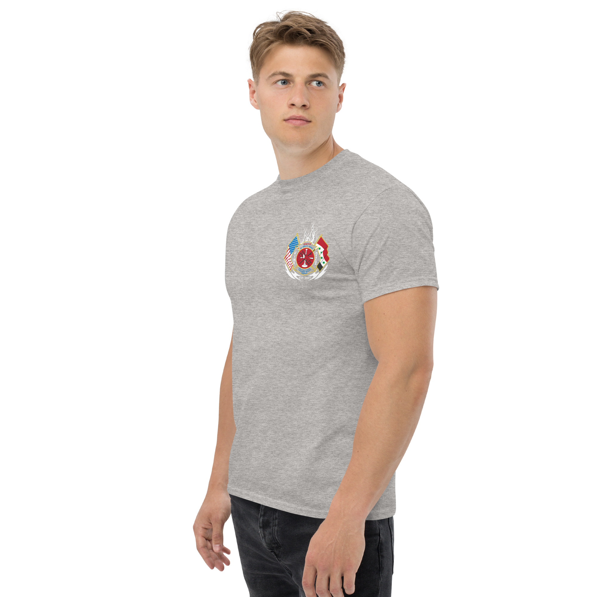 Q-West FD Iraq Unisex classic tee - Image 22